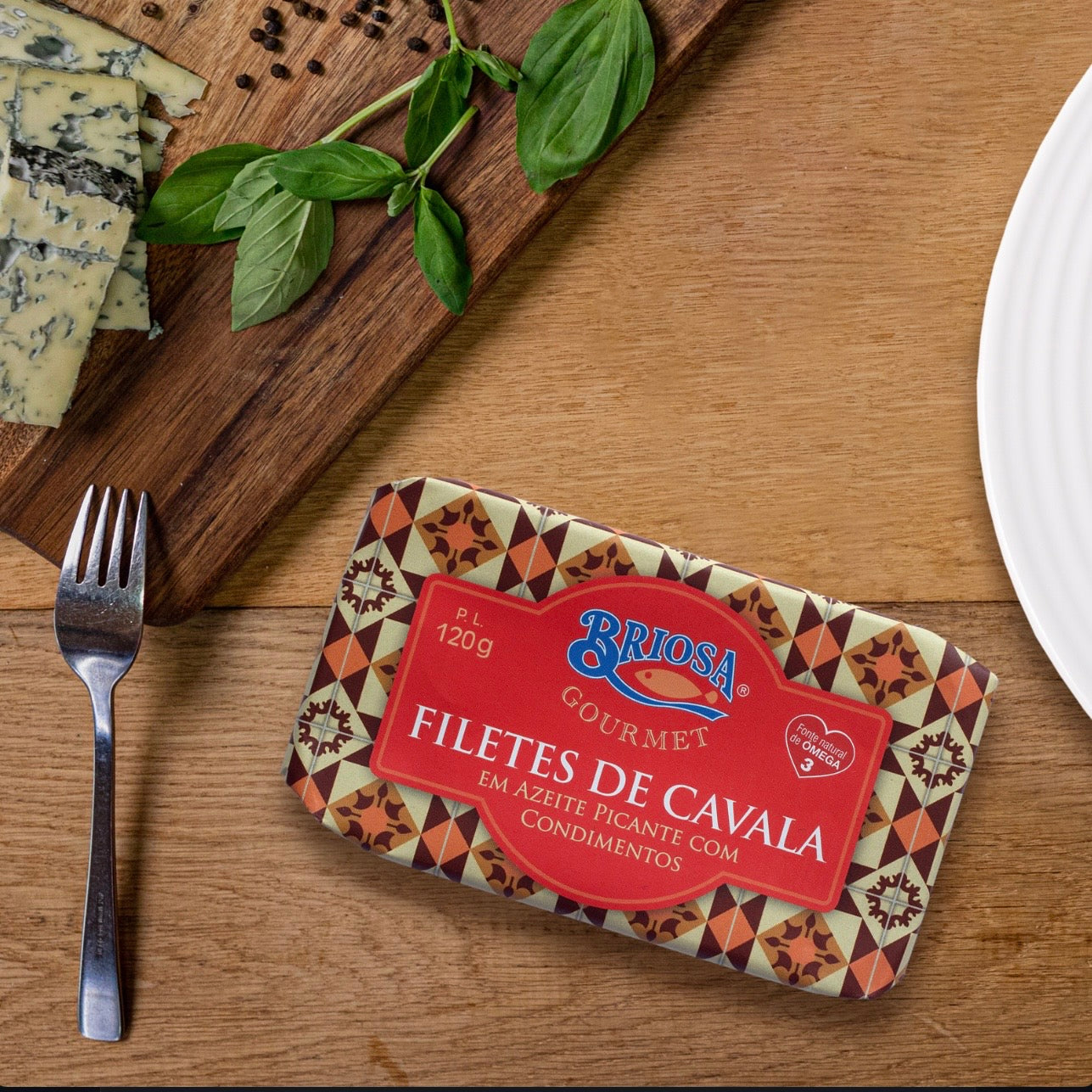 Filets de maquereau à l’huile d’olive pimentée | Briosa Gourmet