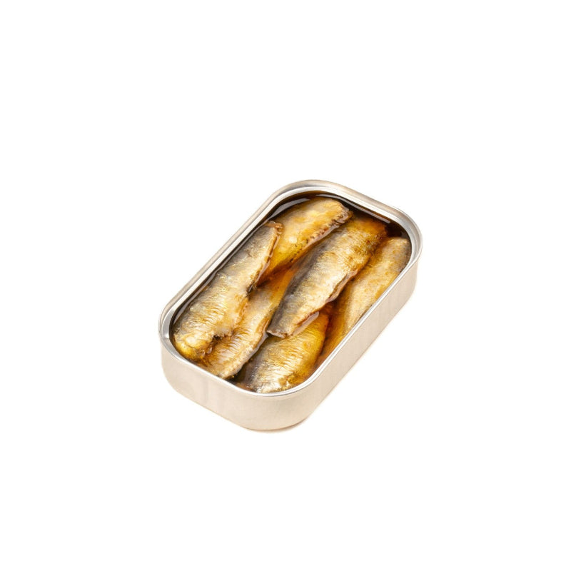 Petites sardines à l'huile d'olive extra vierge biologique (BIO) | Maria Organic