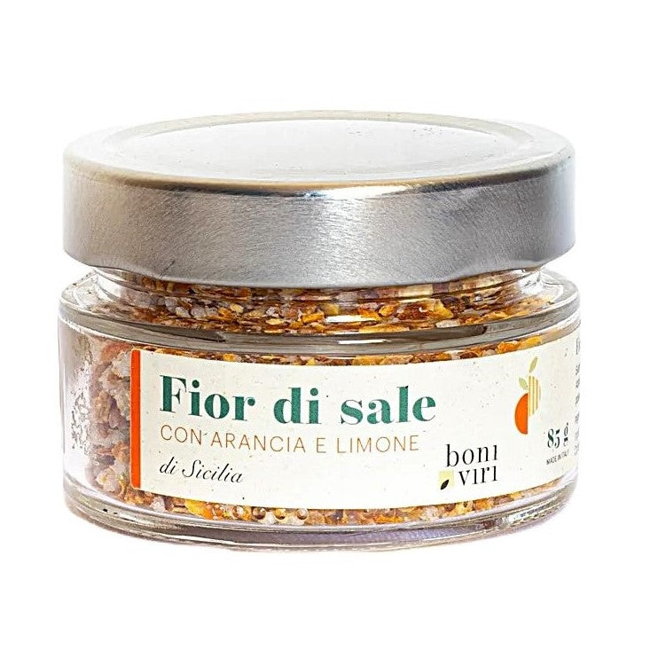 Sel orange et citron de l'Etna 85 g | Italie | Boniviri