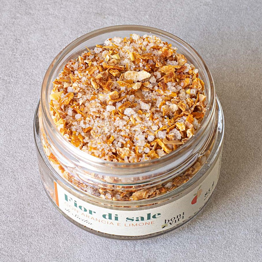 Sel orange et citron de l'Etna 85 g | Italie | Boniviri