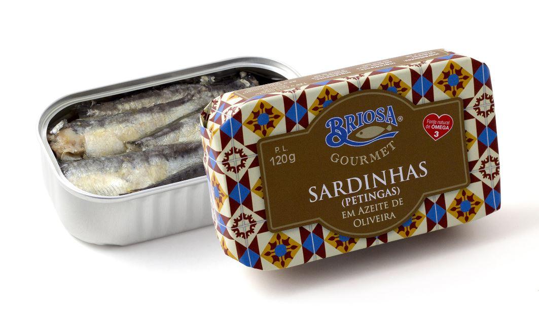 Petites sardines à l'huile d'olive Briosa Gourmet