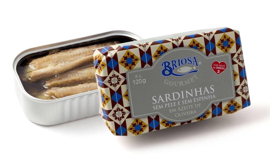 Sardinės alyvuogių aliejuje be odelių ir kaulų | Briosa Gourmet