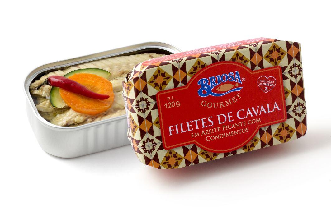 Filet de maquereau à l'huile d'olive épicée Briosa GOURMET