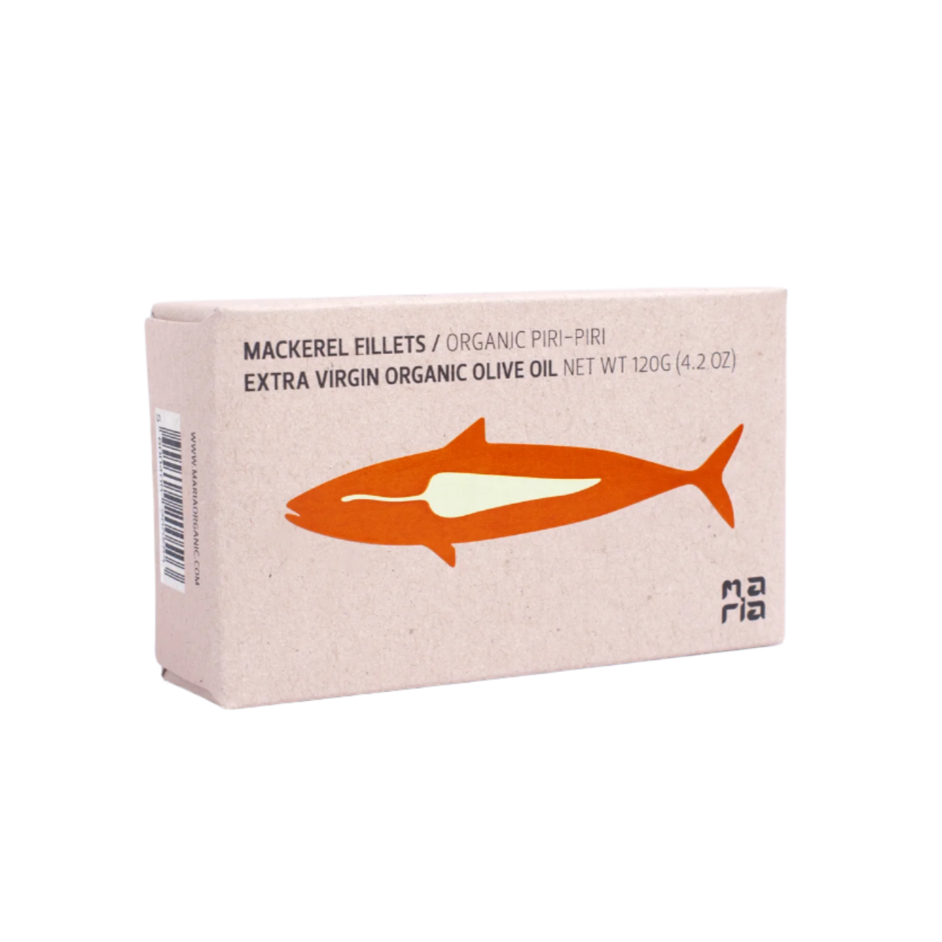 Filet de maquereau à l'huile d'olive extra vierge biologique au piment (BIO)