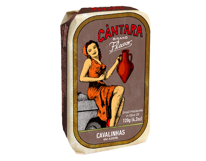Maquereau à l'huile d'olive (petit format) | Cantara VINTAGE