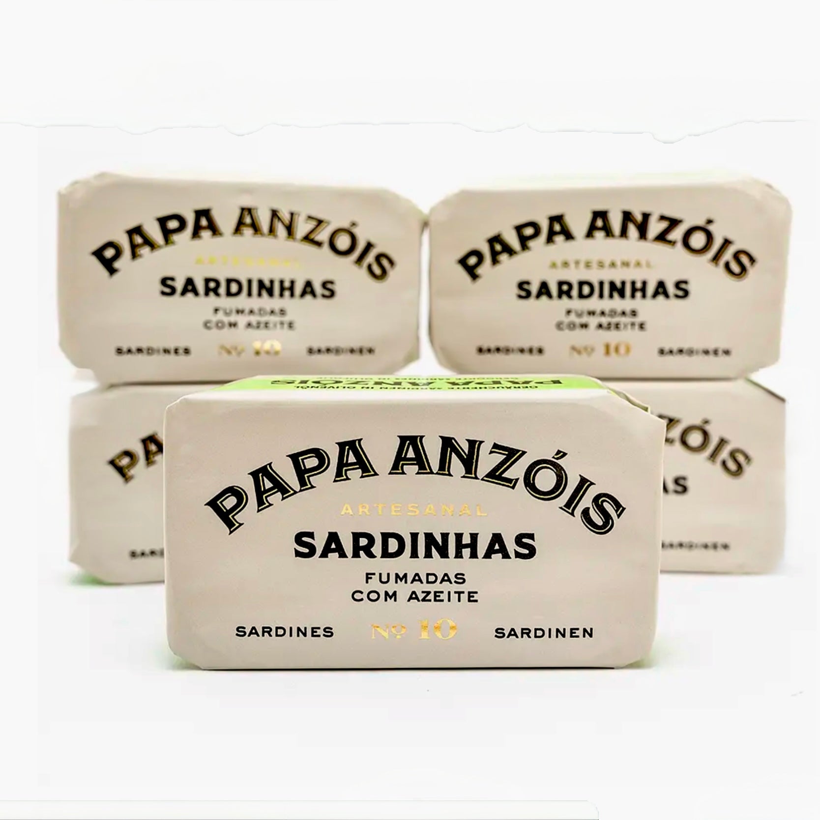 Véritables sardines fumées à l'huile d'olive extra vierge | Papa Anzóis