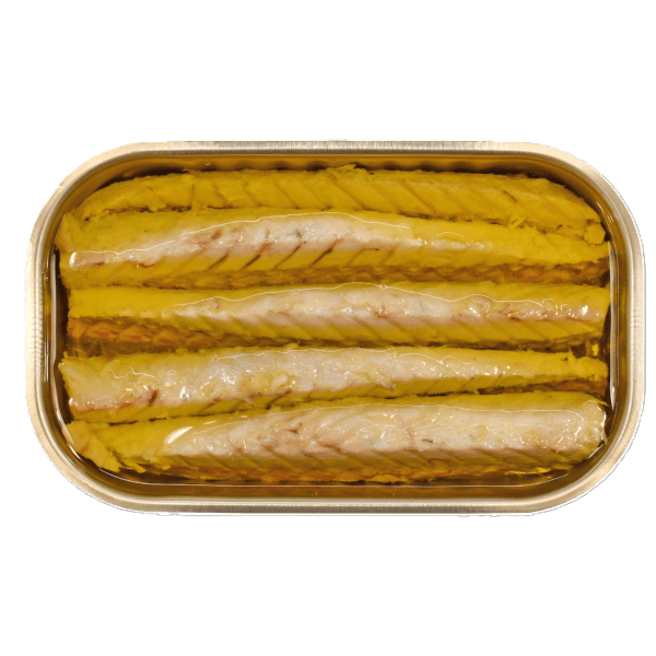 Filet de maquereau à l'huile d'olive extra vierge biologique (boîte ouverte) | Minerva BIO
