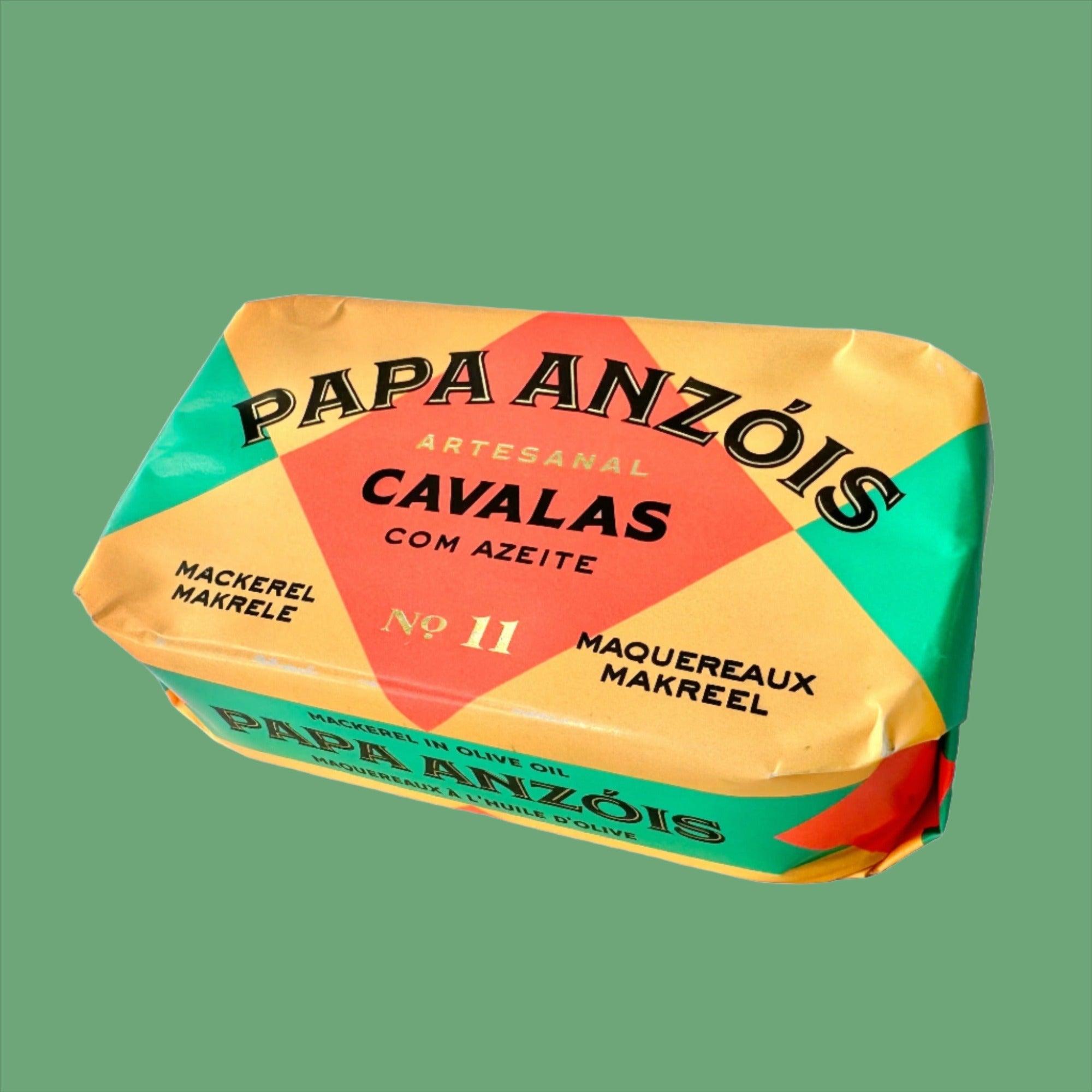 Maquereau à l’huile d’olive | Papa Anzóis