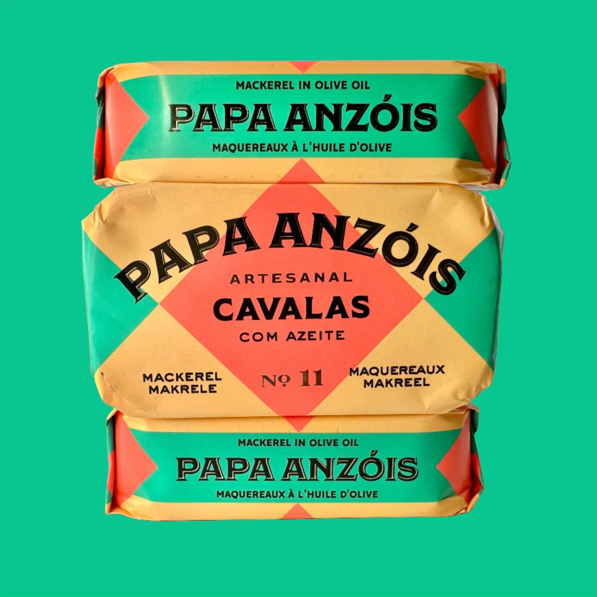 Maquereau à l’huile d’olive | Papa Anzóis