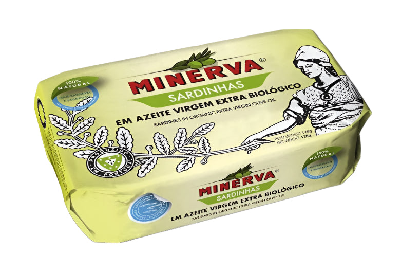 Sardines BIO à l'huile d'olive extra vierge | Minerva