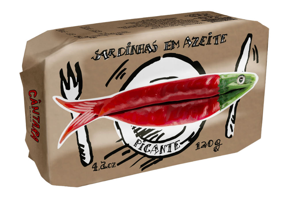 Sardines à l'huile d'olive épicée | Cantara CREATIVE