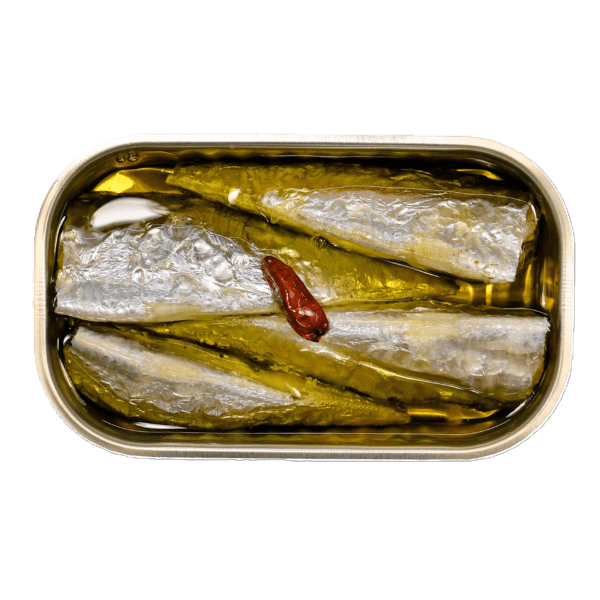 Sardines à l'huile d'olive extra vierge bio épicée | Minerva BIO_content