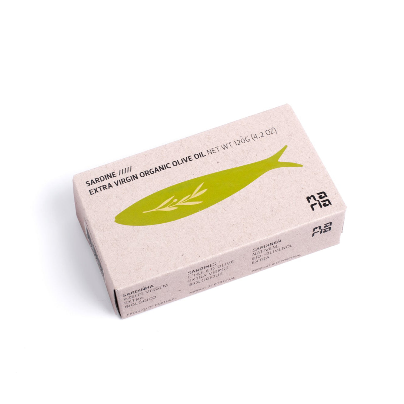 Sardines à l'huile d'olive extra vierge biologique (BIO) | Maria Organic