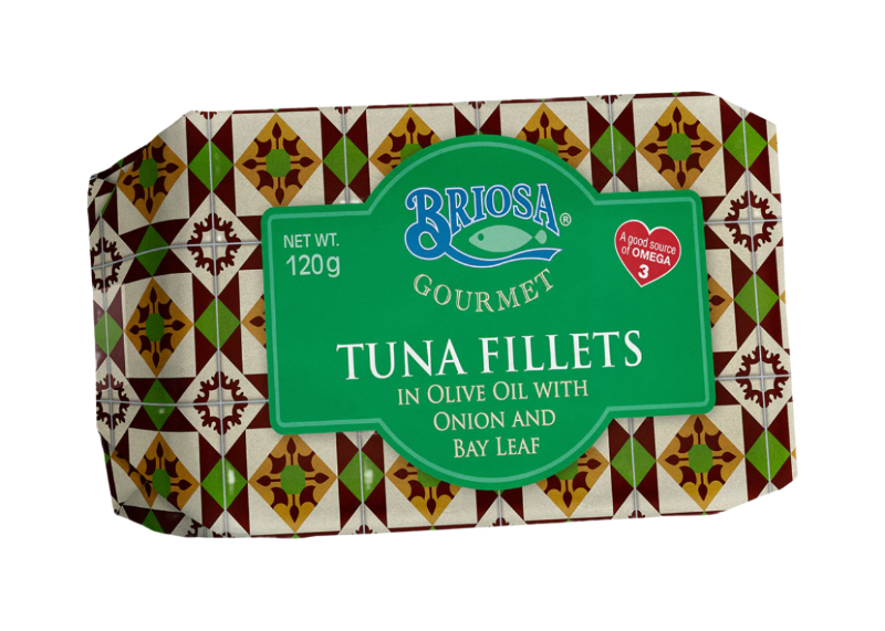 Filet de thon à l’huile d’olive, oignons et laurier | Briosa Gourmet