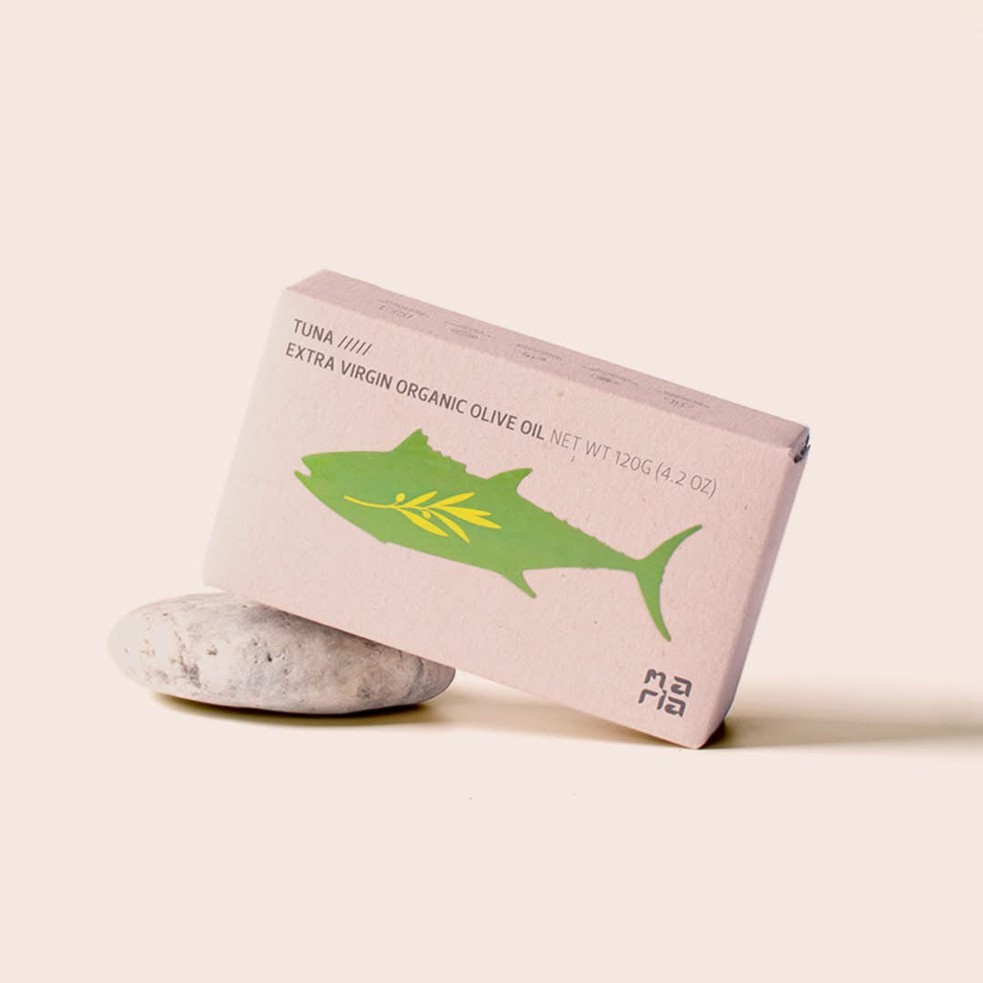 Filet de thon à l'huile d'olive extra vierge biologique (BIO) | Maria Organic