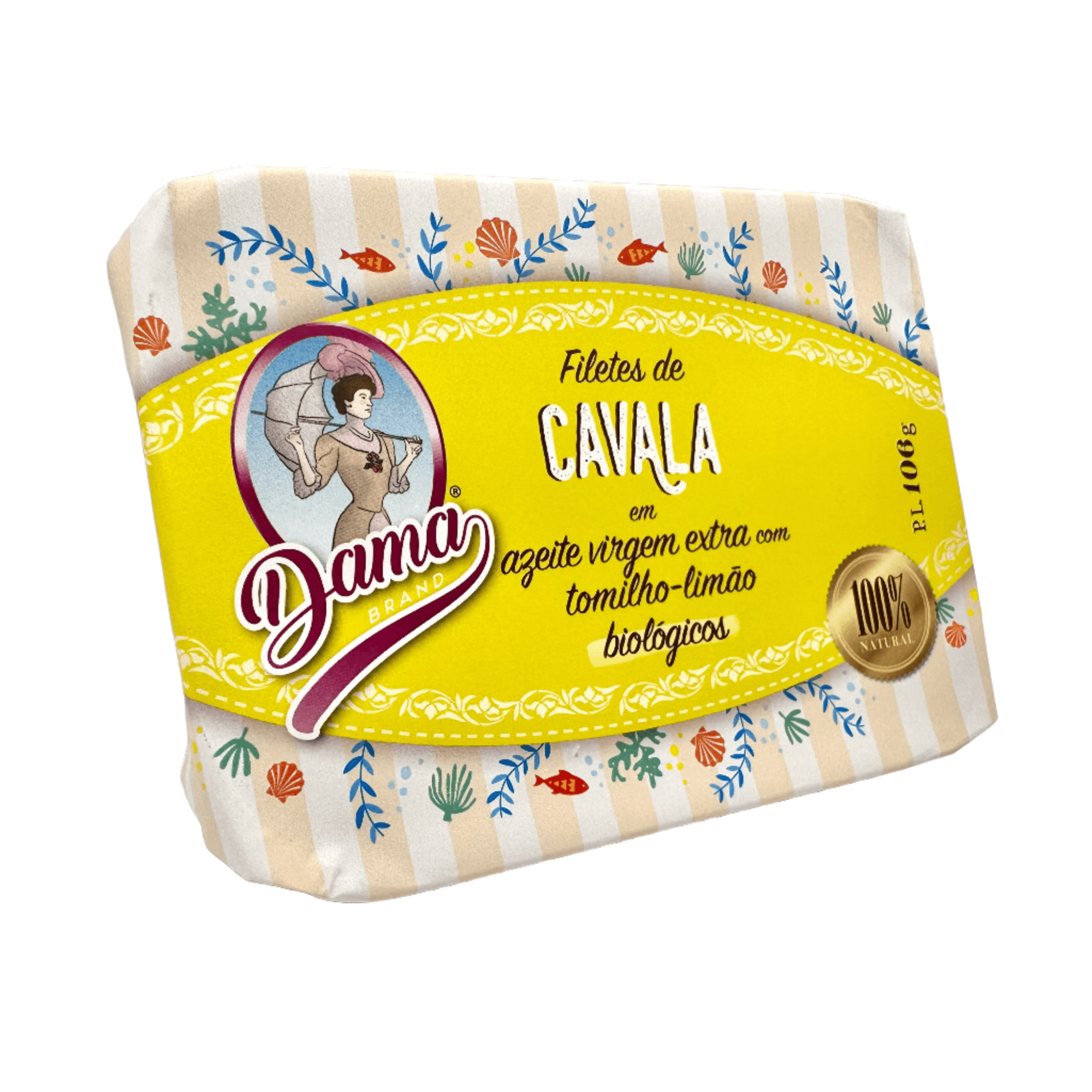 Filet de maquereau à l’huile d’olive vierge extra biologique et au thym citronné (BIO) | Dama