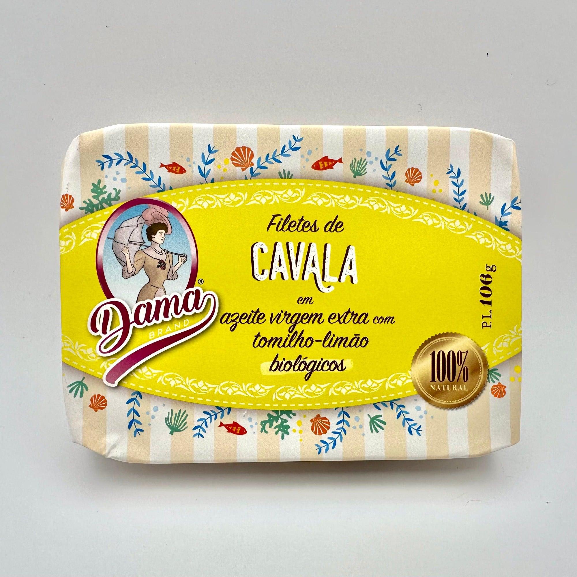 Filet de maquereau à l’huile d’olive vierge extra biologique et au thym citronné (BIO) | Dama