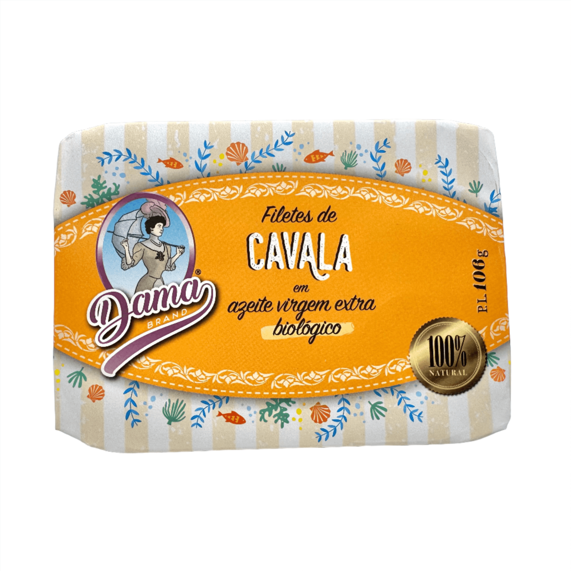 Filet de maquereau à l’huile d’olive vierge extra biologique (BIO) | Dama