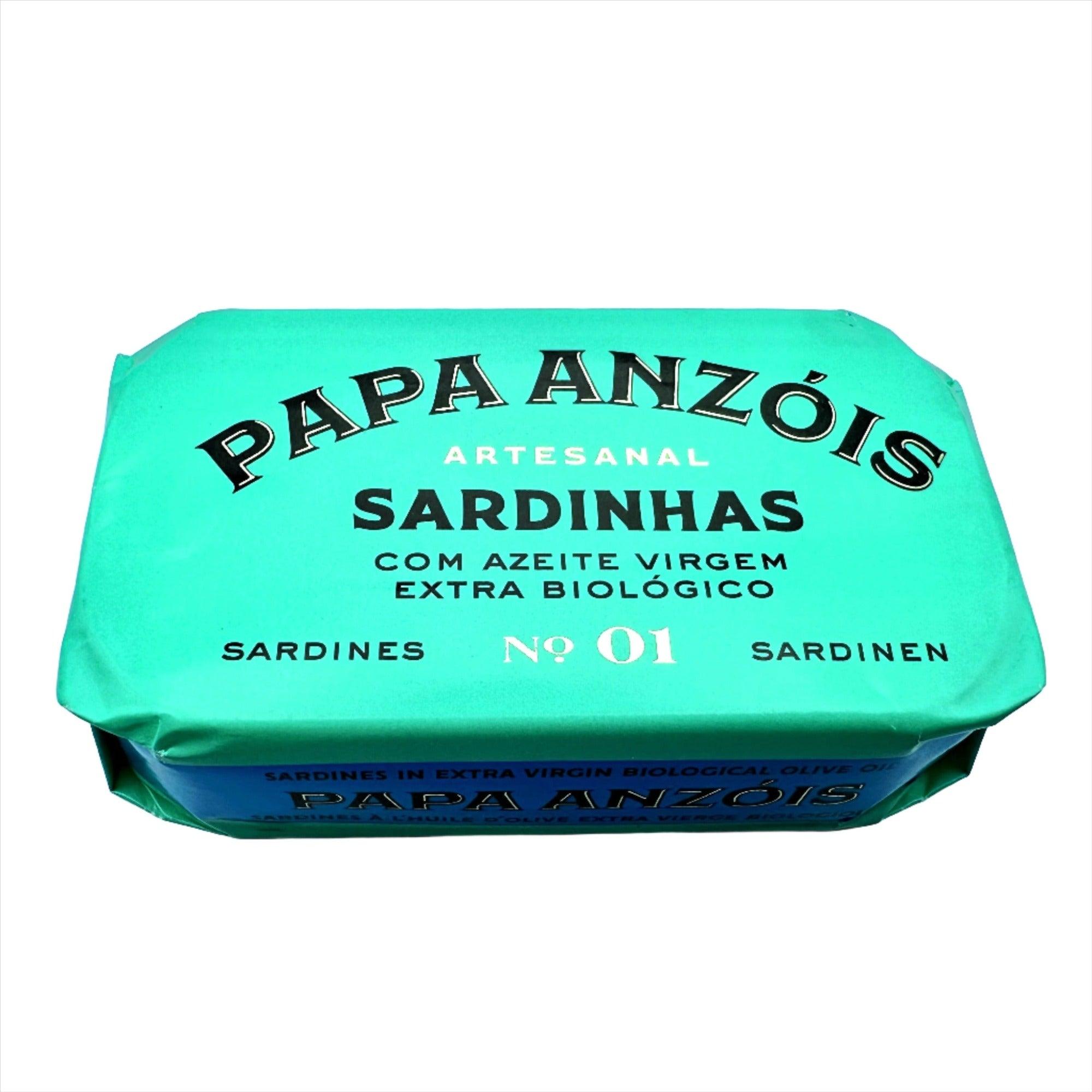 Sardinės ypač tyrame ekologiškame alyvuogių aliejuje | Papa Anzois iš Sardinele