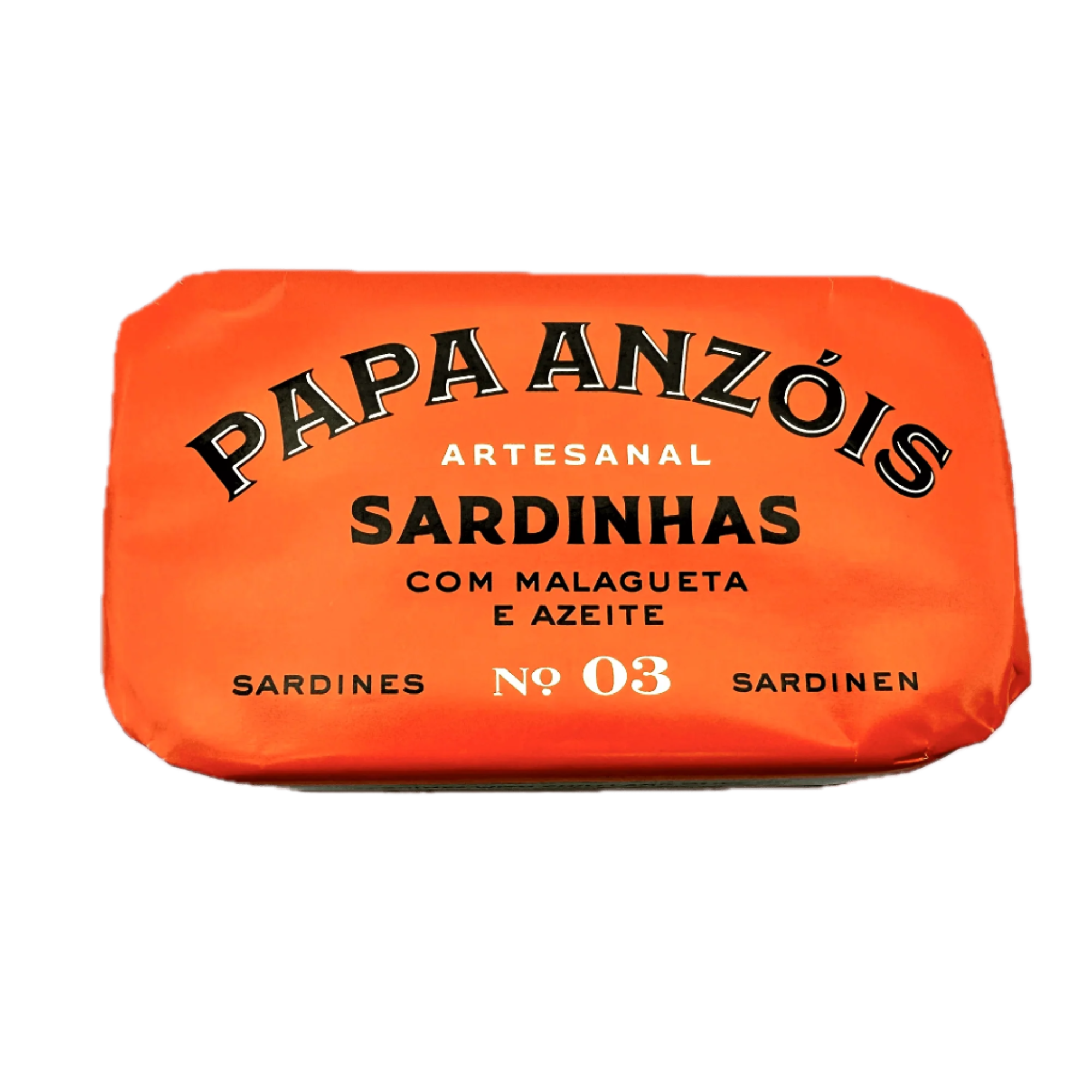 Sardines à l'huile d'olive extra vierge et au piment | Papa Anzois de Sardinele