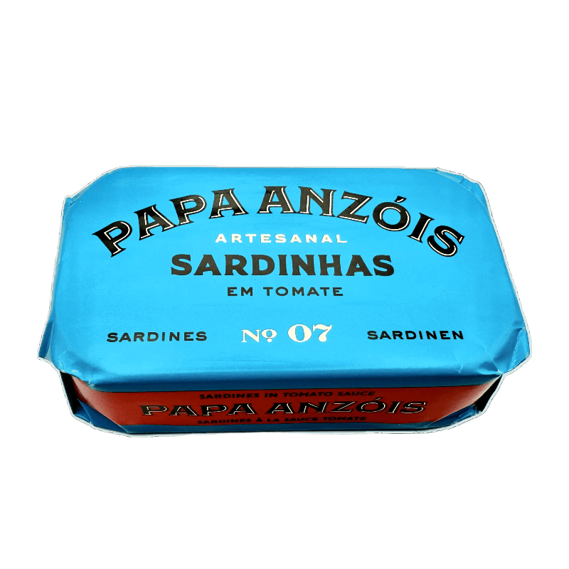Sardines à la sauce tomate à l'huile d'olive extra vierge | Papa Anzóis de Sardinele