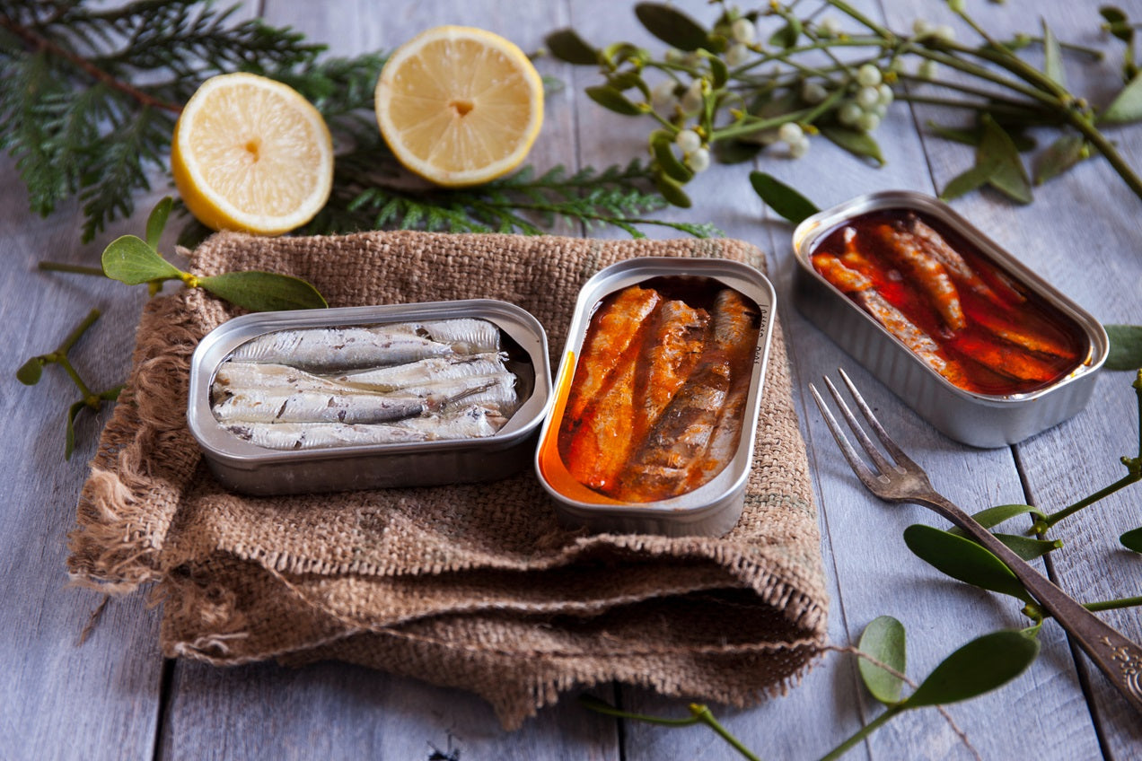 Les différentes variétés de sardines portugaises en conserve – boîtes ouvertes