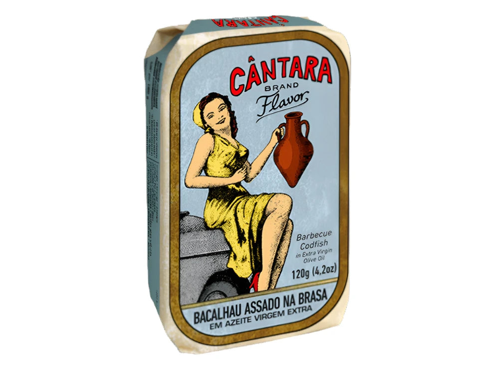 Morue grillée à l’huile d’olive extra vierge Cantara Vintage