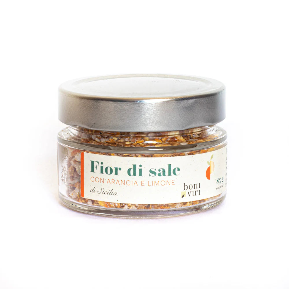 Sel orange et citron de l'Etna 85 g | Italie | Boniviri