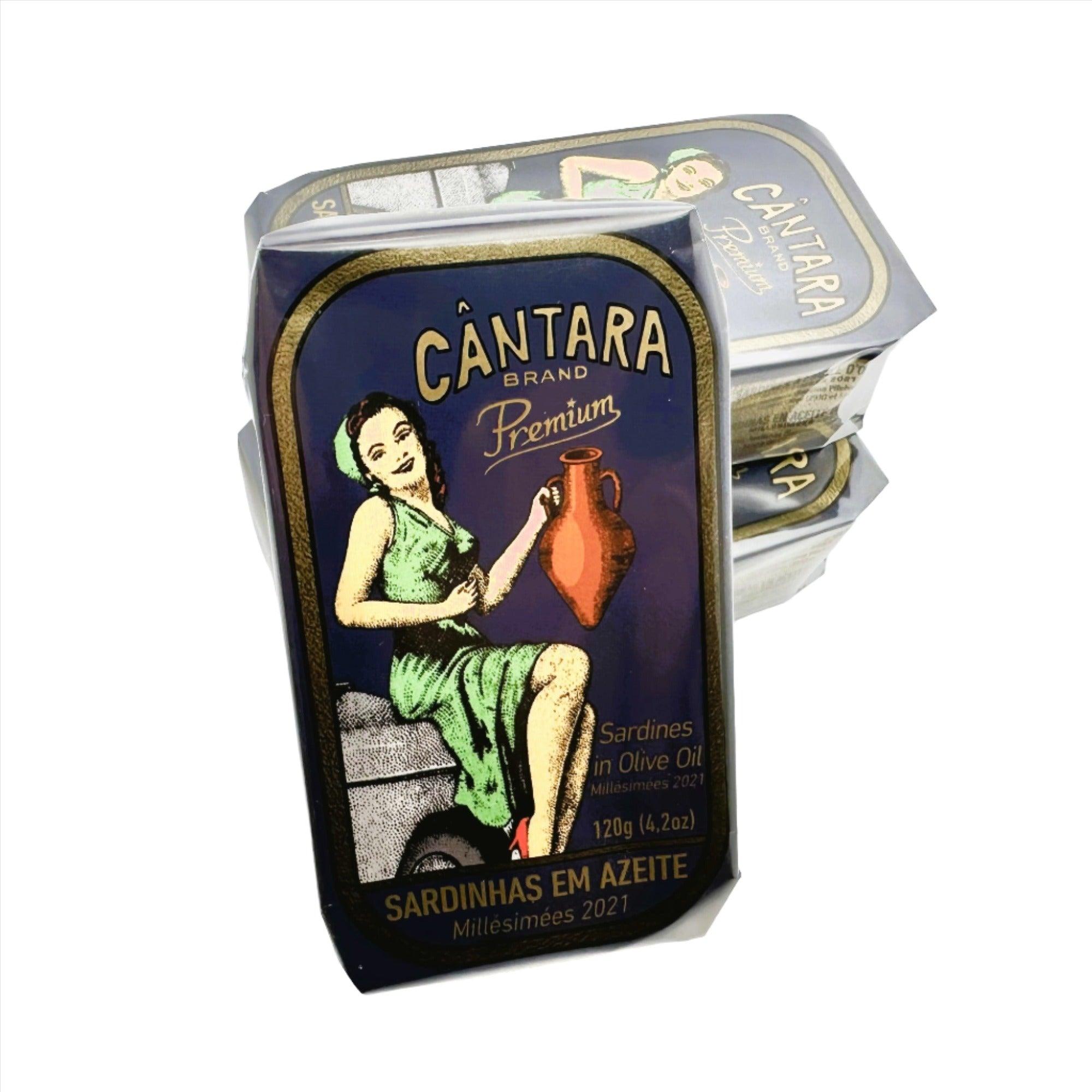 Sardines à l'huile d'olive MILLÉSIMÉES 2022 | Cantara PREMIUM