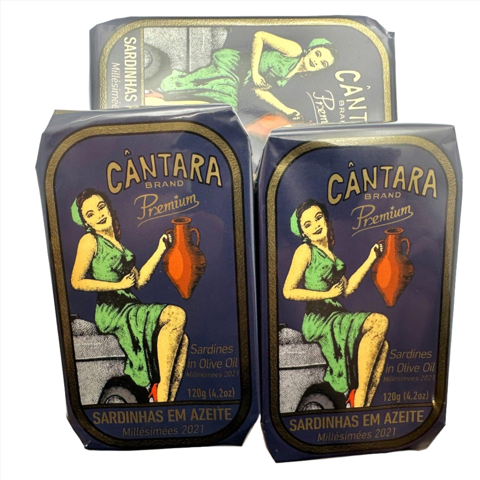 Sardines à l'huile d'olive MILLÉSIMÉES 2022 | Cantara PREMIUM