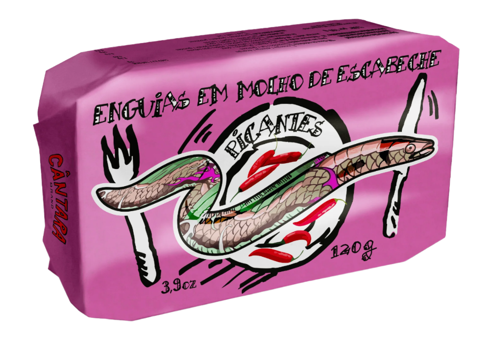 Anguilles à la sauce Escabèche épicée Cantara CREATIVE