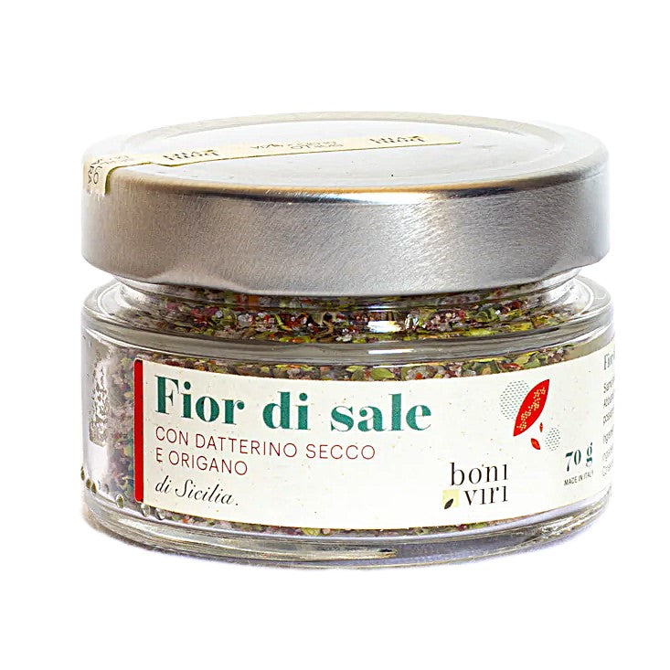 Sel aux tomates séchées et à l'origan de l'Etna 70 g | Italie | Boniviri