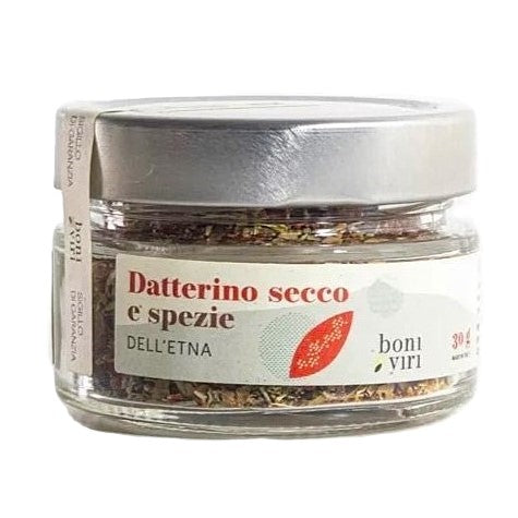 Mélange de tomates Datterino séchées et d'herbes de l'Etna