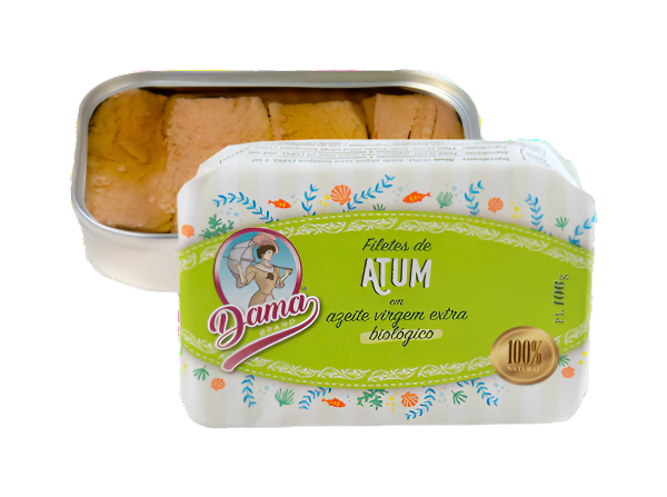 Filet de thon à l’huile d’olive vierge extra bio | DAMA