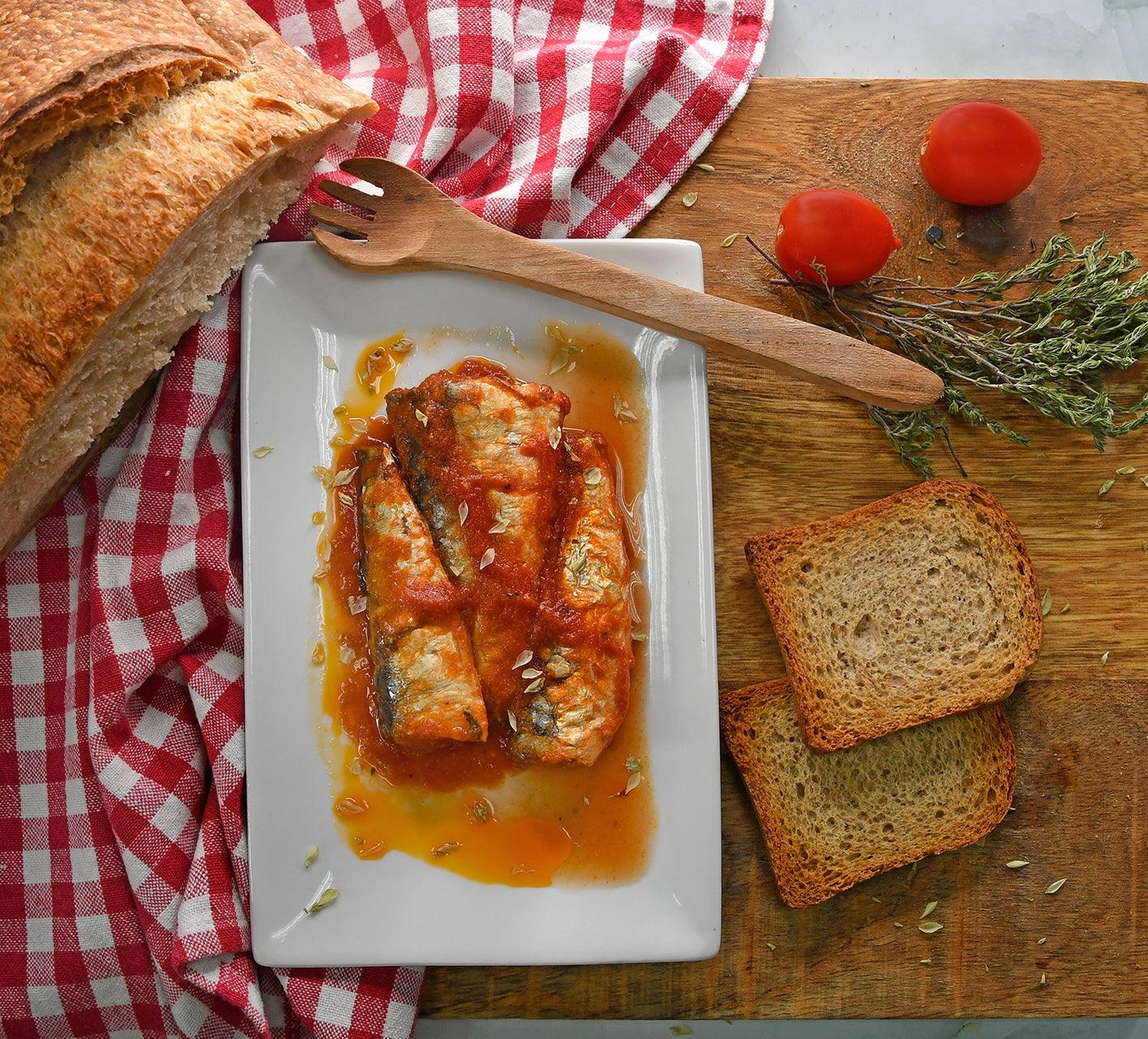 Sardines à la sauce tomate Minerva Classique