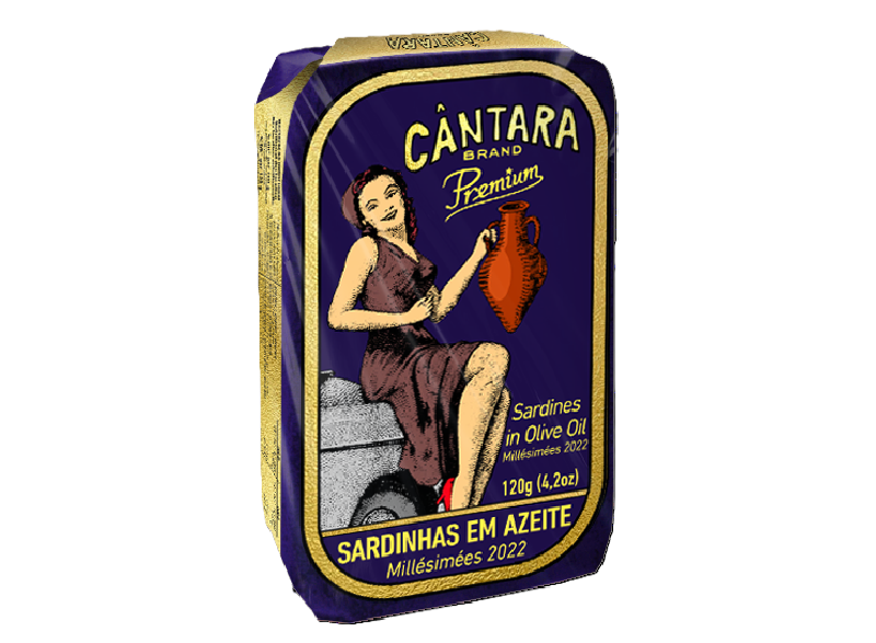 Sardines à l'huile d'olive MILLÉSIMÉES 2022 | Cantara PREMIUM