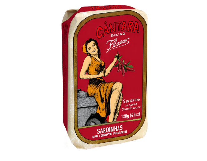 Sardines à la sauce tomate pimentée | Cantara VINTAGE