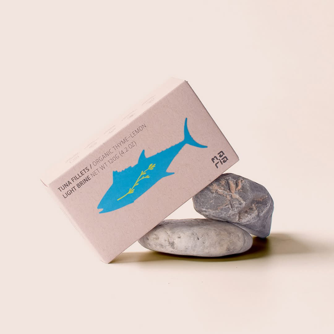Filet de thon en saumure au thym citronné bio (BIO) | Maria Organic