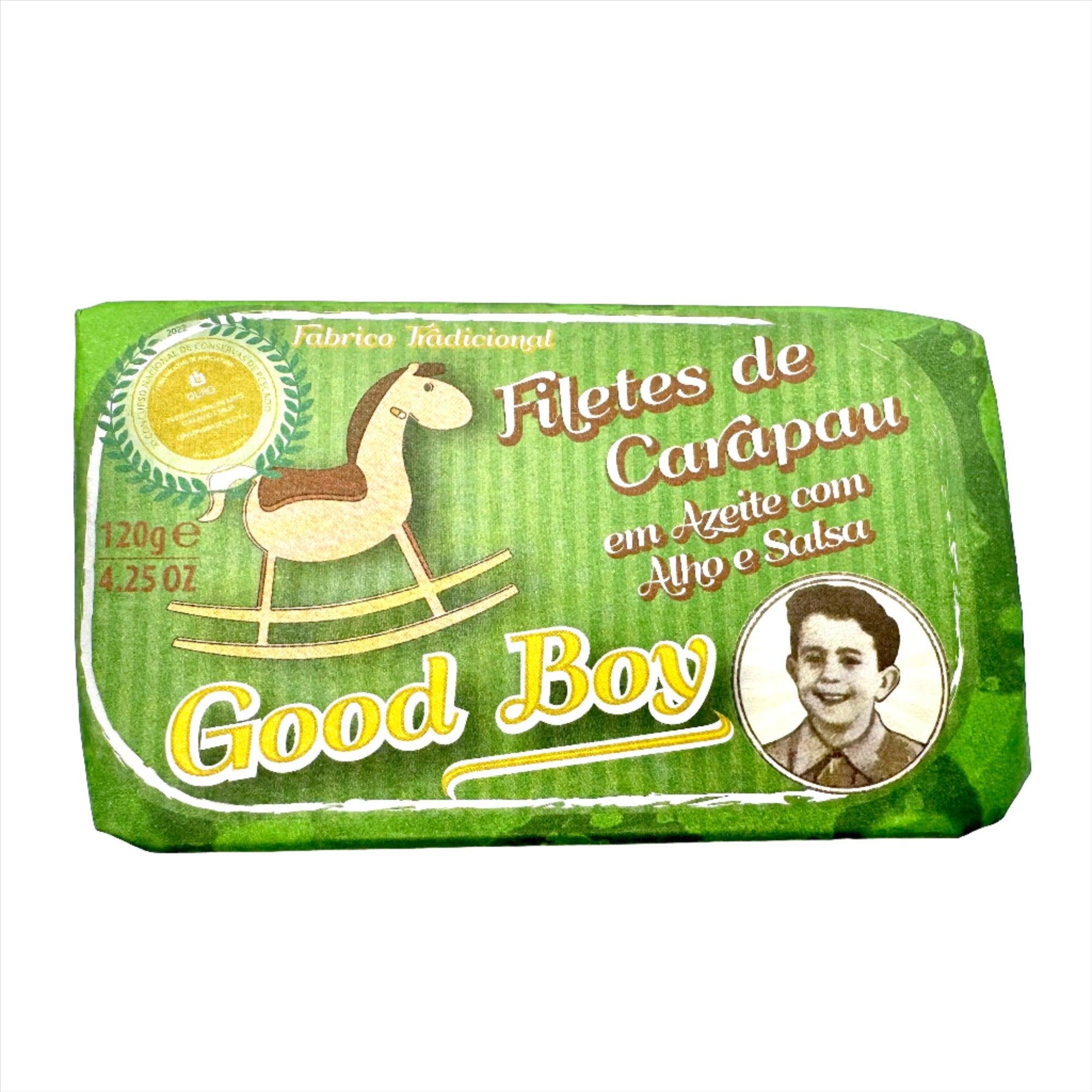 Filets de maquereau à l'huile d'olive, à l'ail et au persil | Good Boy