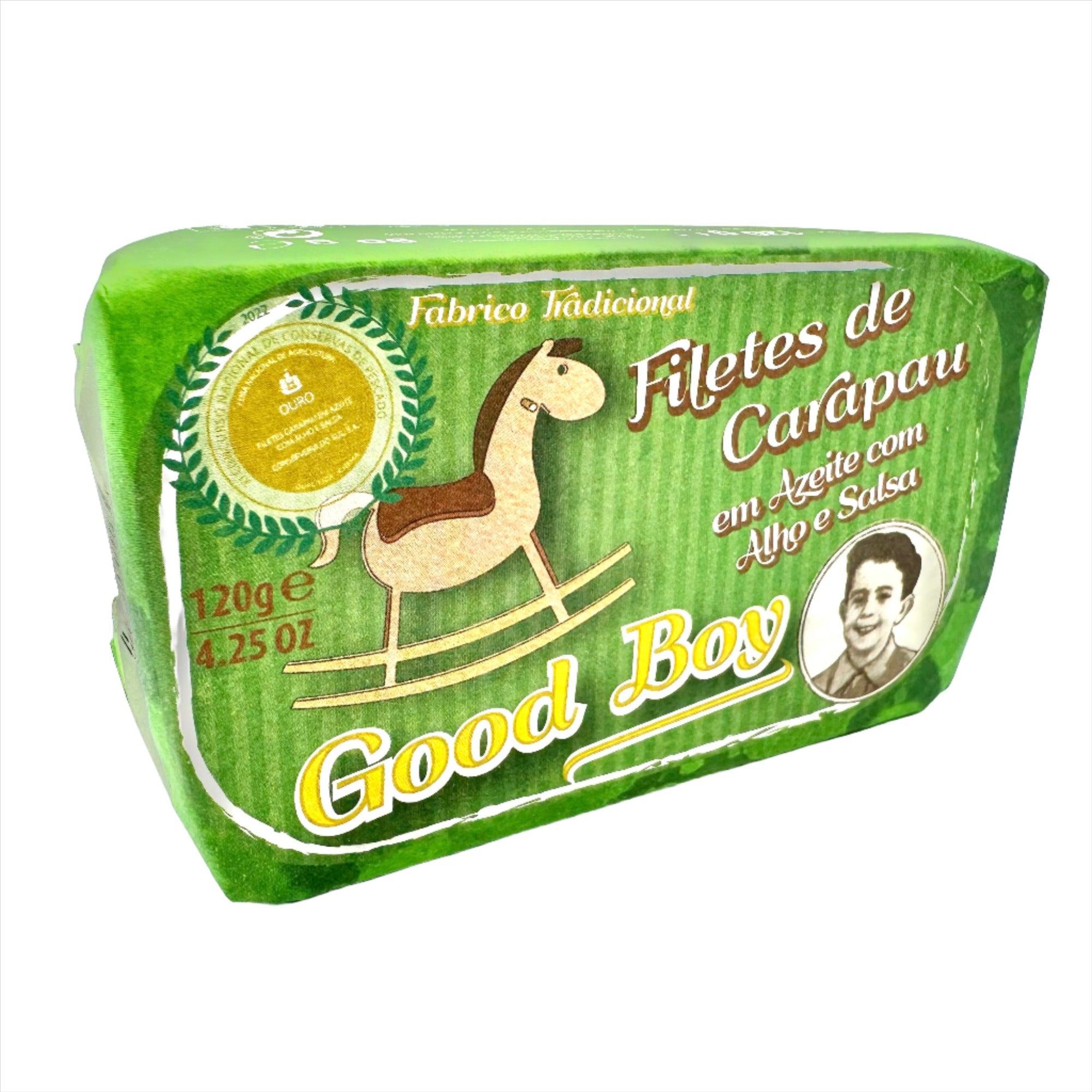 Filets de maquereau à l'huile d'olive, à l'ail et au persil | Good Boy