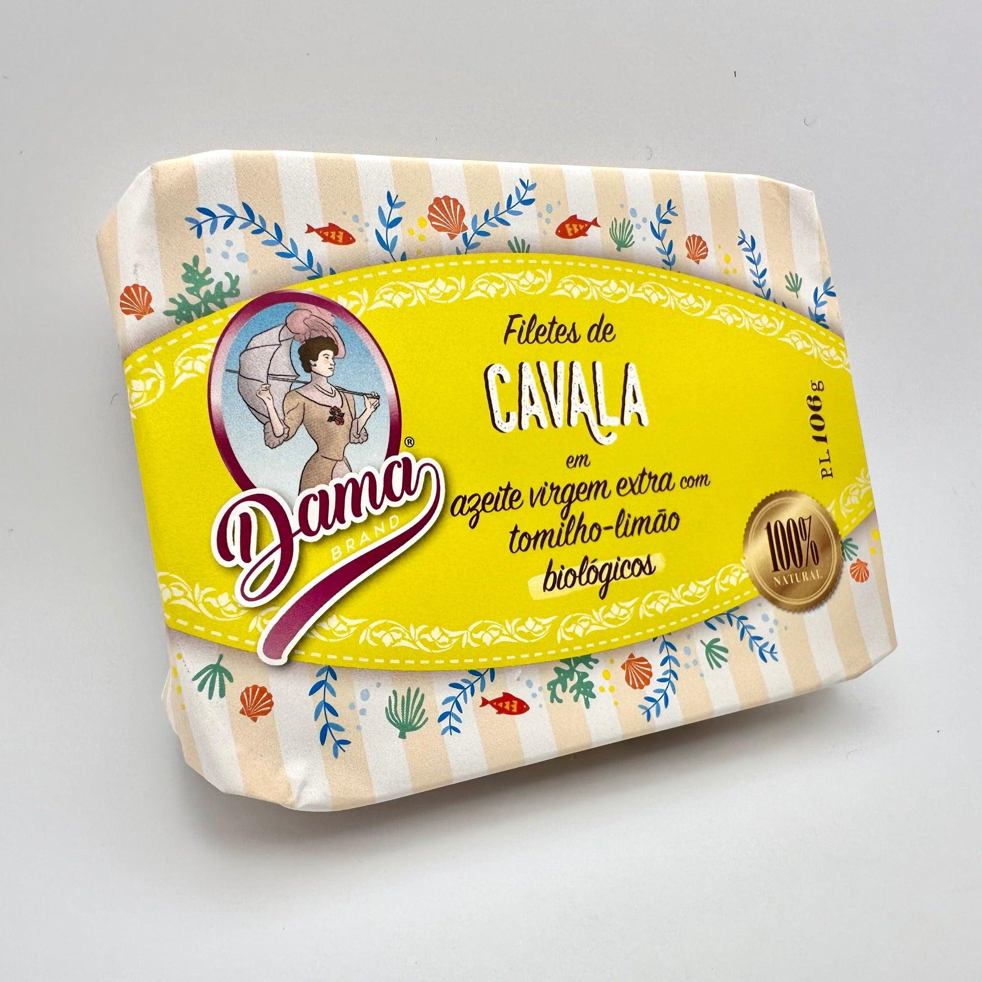Filet de maquereau à l’huile d’olive vierge extra biologique et au thym citronné (BIO) | Dama