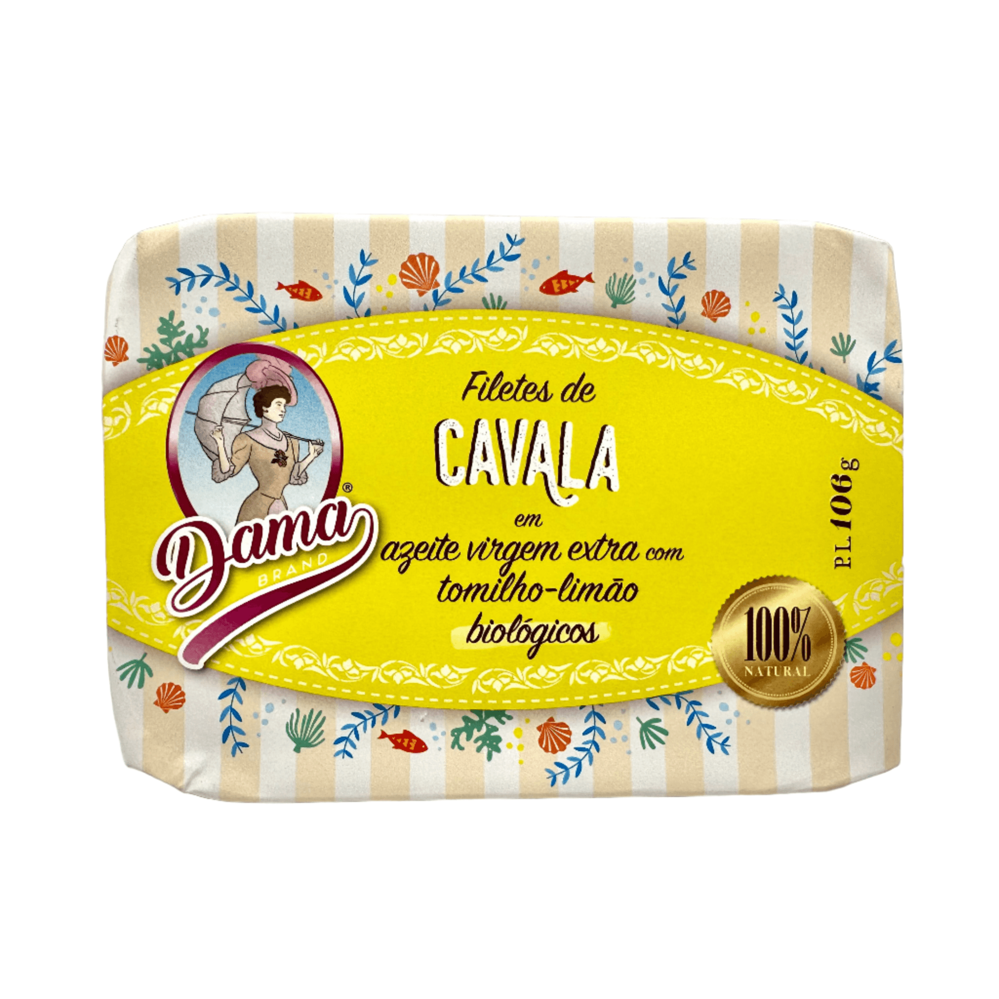 Filet de maquereau à l’huile d’olive vierge extra biologique et au thym citronné (BIO) | Dama