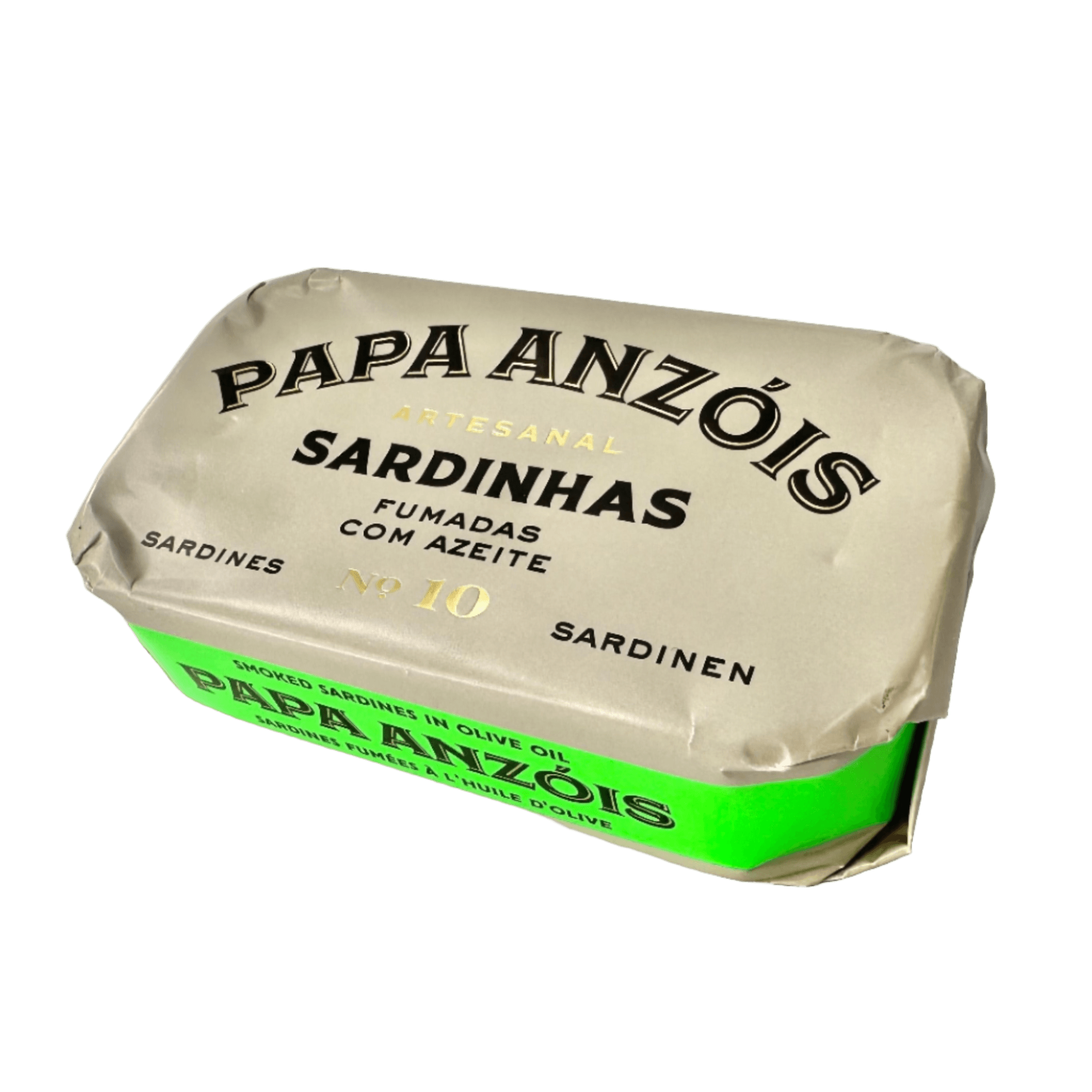 Tikro dūmo sardinės pirmojo šalto spaudimo alyvuogių aliejuje | Papa Anzóis