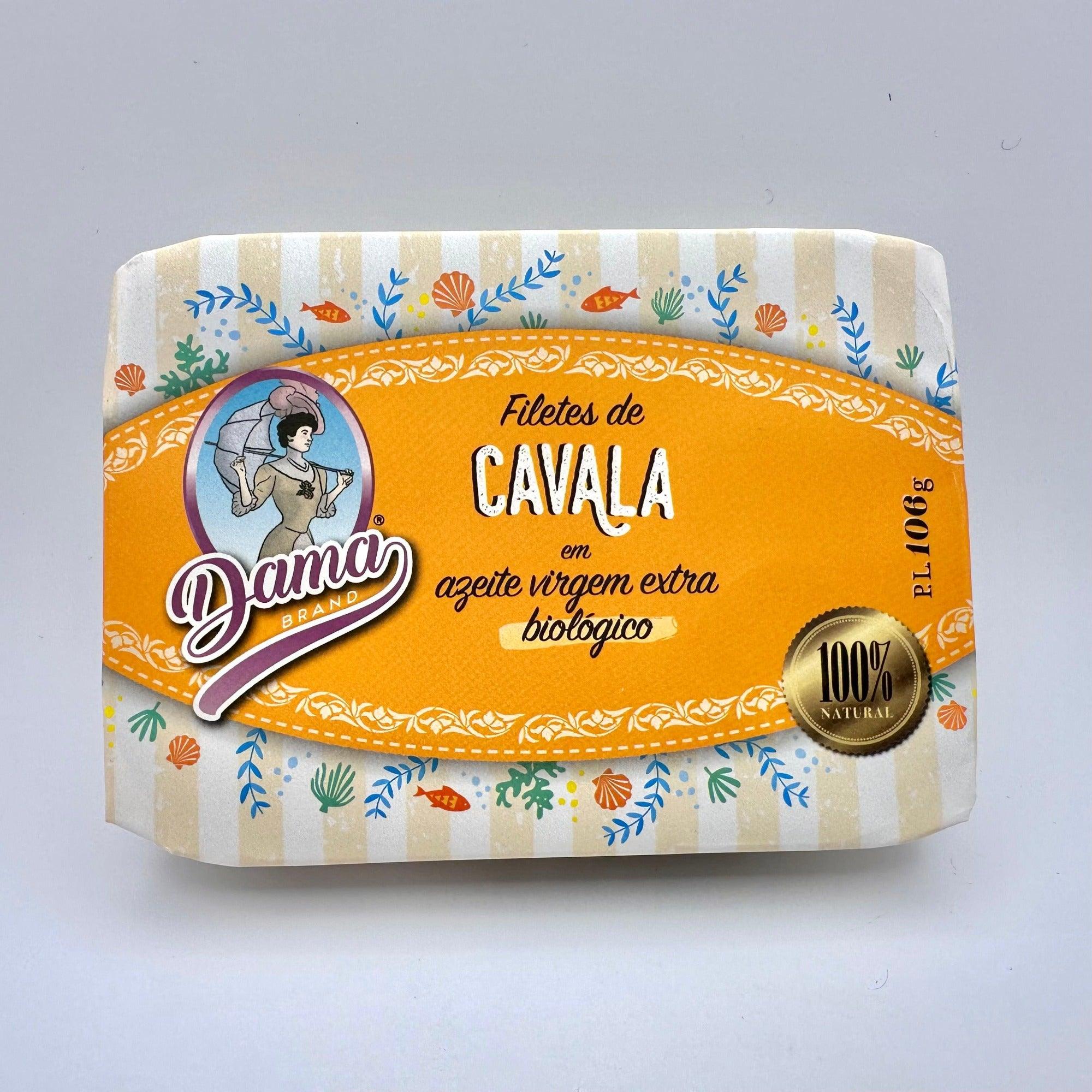 Filet de maquereau à l’huile d’olive vierge extra biologique (BIO) | Dama