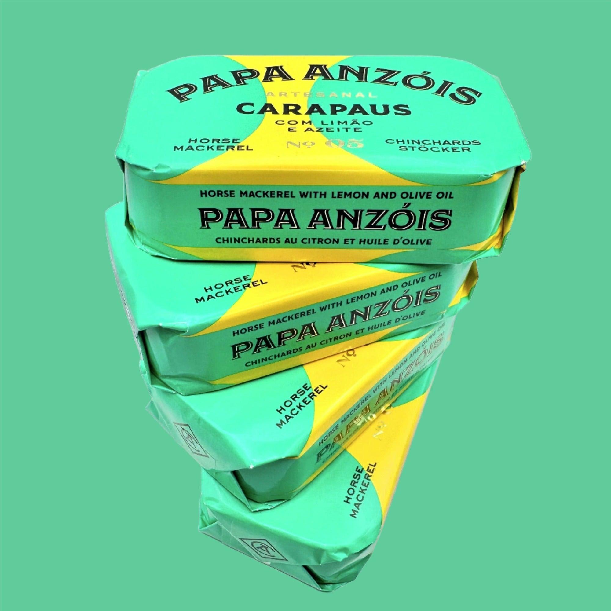 Maquereau à l'huile d'olive et au citron | Papa Anzóis