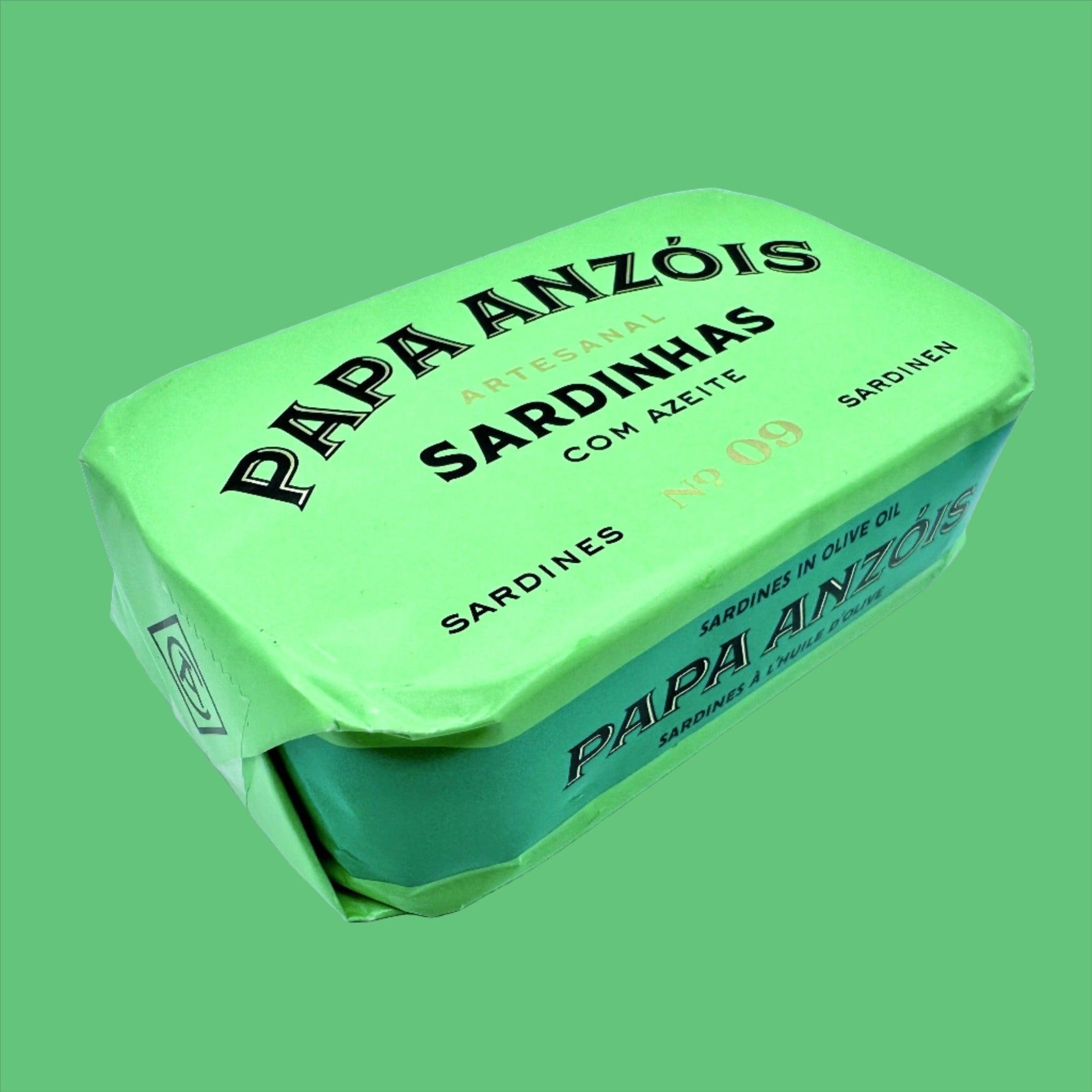 Sardines à l'huile d'olive extra vierge | Papa Anzóis
